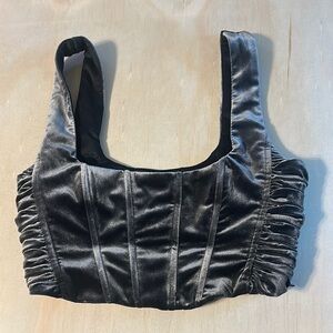 Zara Structured Crop Top